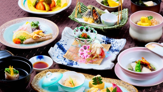 【基本会席-日本料理】料理長選りすぐりの“新鮮魚”と“長崎の旬素材”を味わう